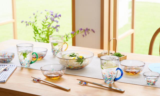 8月]ガラスと感じる12ヶ月 | ハンドメイドガラス食器・花器、贈り物に