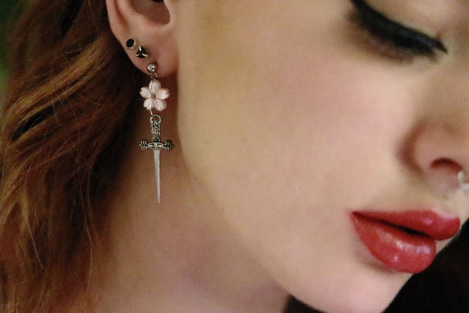 Sakura Blade Earrings – Tsuki Blade