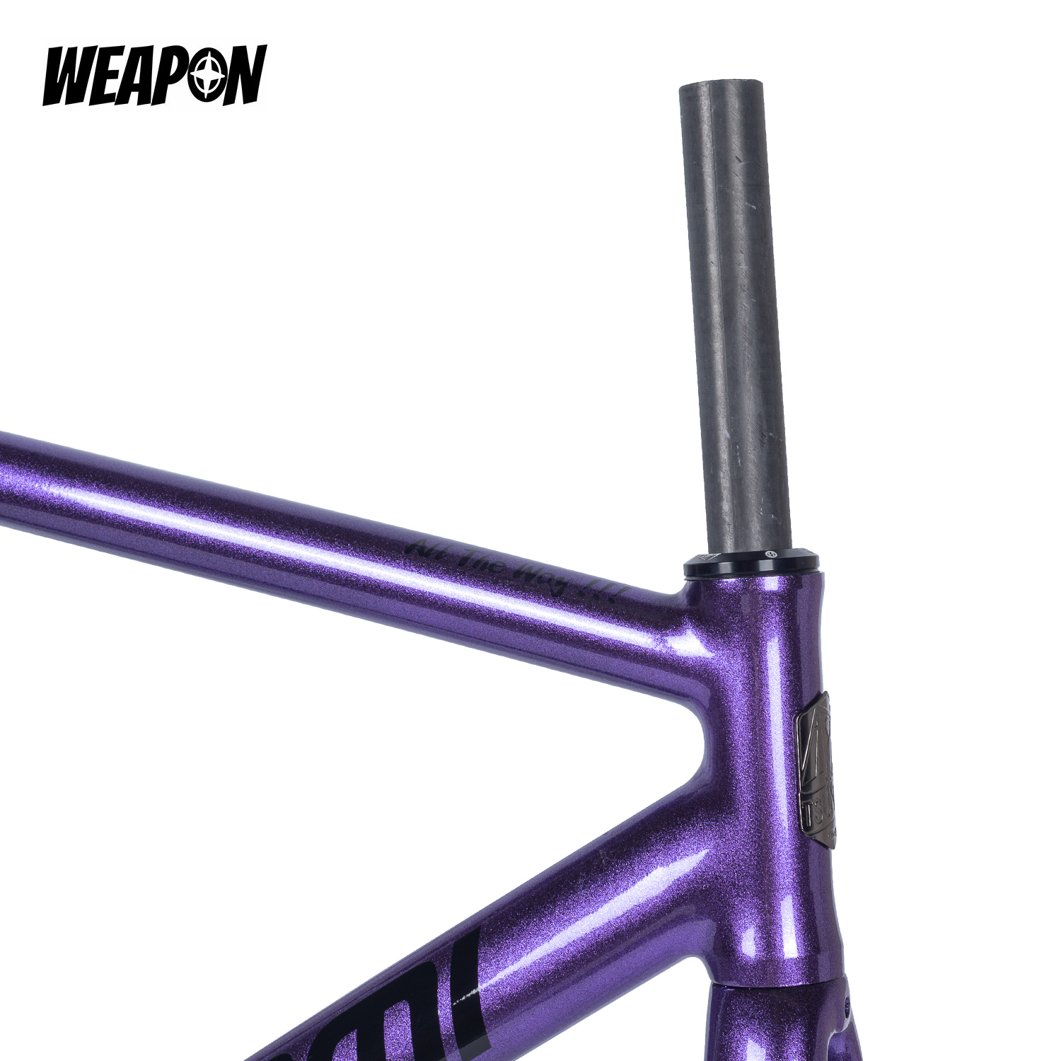 TSUNAMI ピストフレーム 青紫 Tsunami ピストフレームセット 紫 700c M