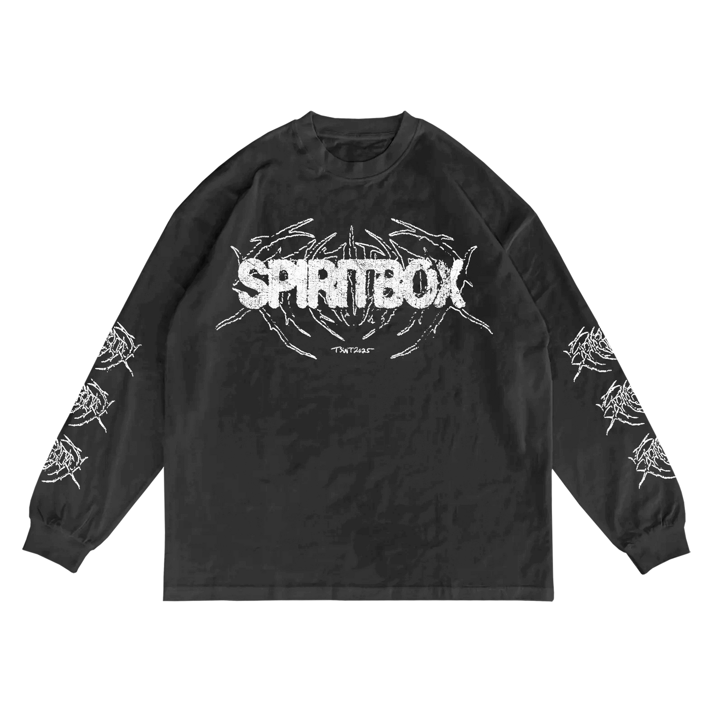 Black Rainbow Lyric Shadow Long Sleeve – Tsunami Sea