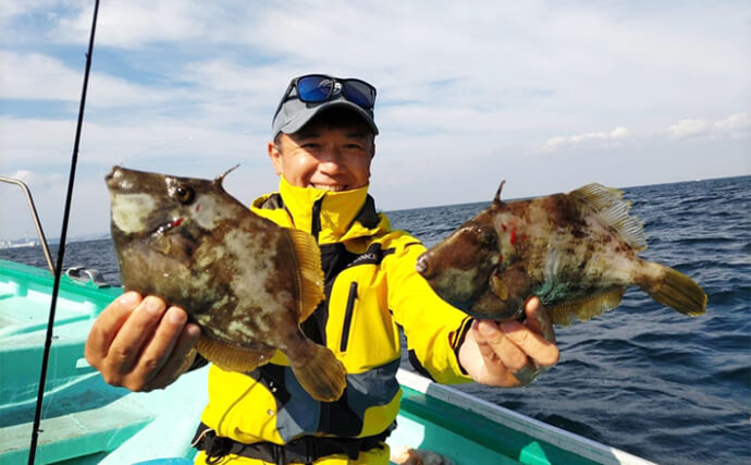 船カワハギ釣り入門 【生態・タックル・仕掛け・エサ・釣り方のキホン