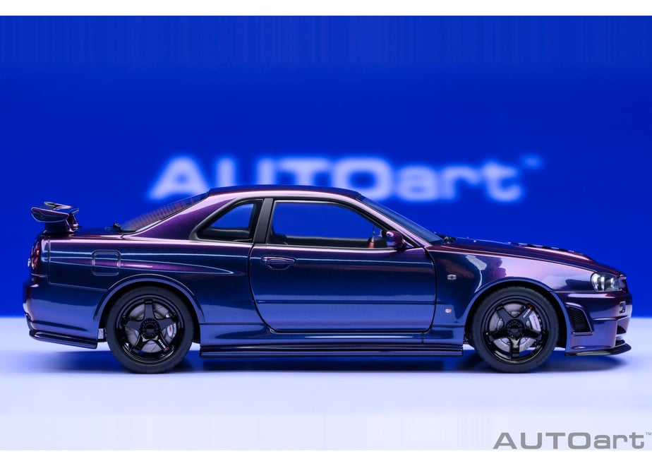 77464 1/18 ニスモ R34 GT-R Z-tune （ミッドナイトパープルⅢ