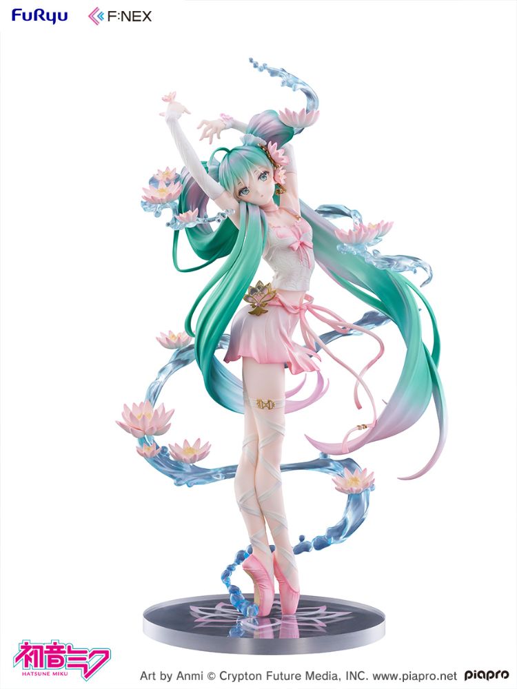 初音ミク 睡蓮ver. 1/7スケールフィギュア【4582655078772】｜フリュー