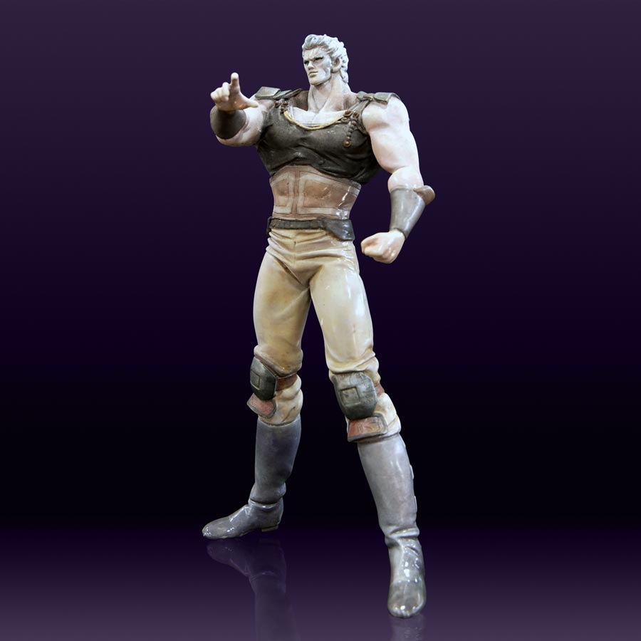 北斗の拳 北斗究極造形＃2 ソフビ製 ジャギ＆バイクセット 初期設定版