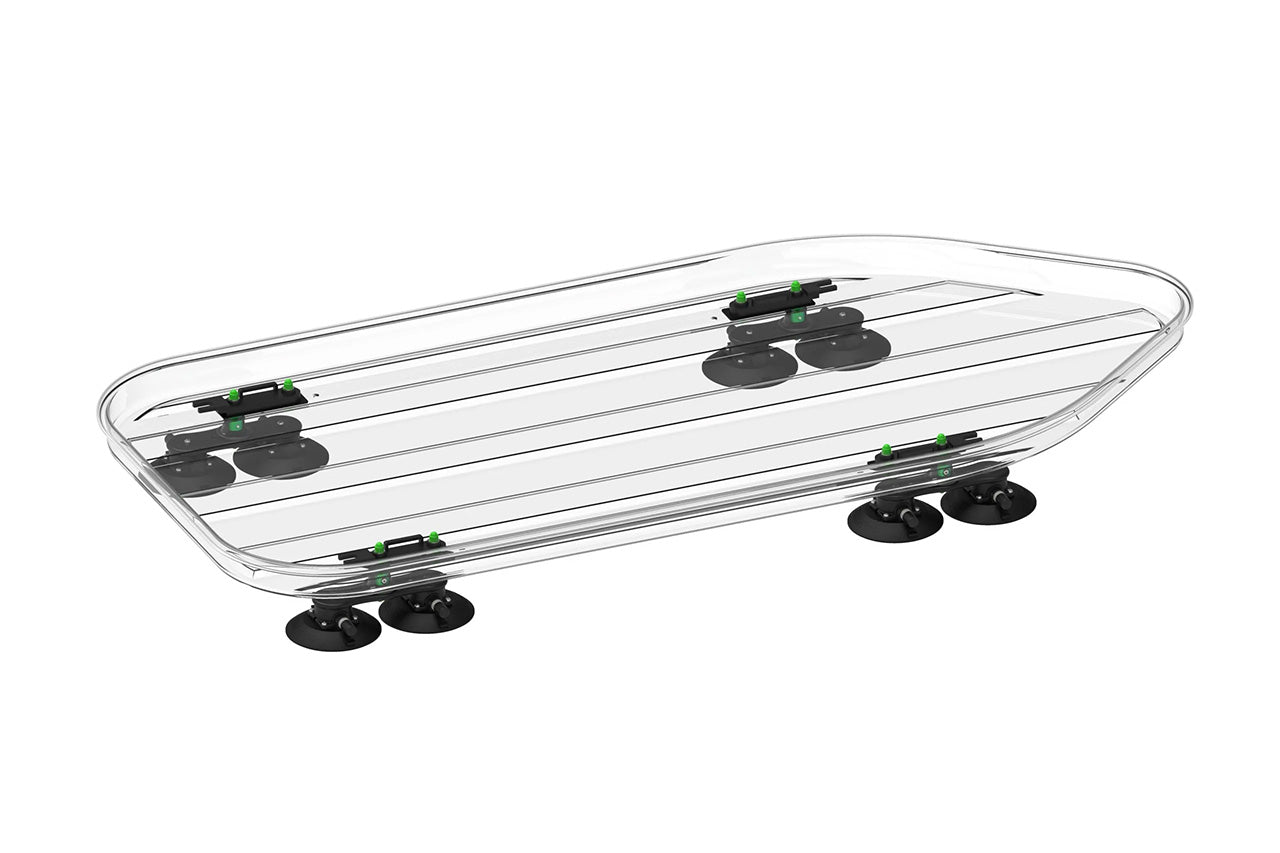 Tesla Vacuum Cup Quick Mount Roof Cargo Box Attachment Kit