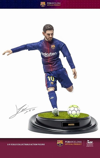 ZCWO 楽天 x FCバルセロナ 2017/18 - メッシ 1/6 アクションフィギュア