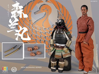 101TOYS 1/6 森蘭丸 甲冑 KN010 鎧 兜 アクションフィギュア mori