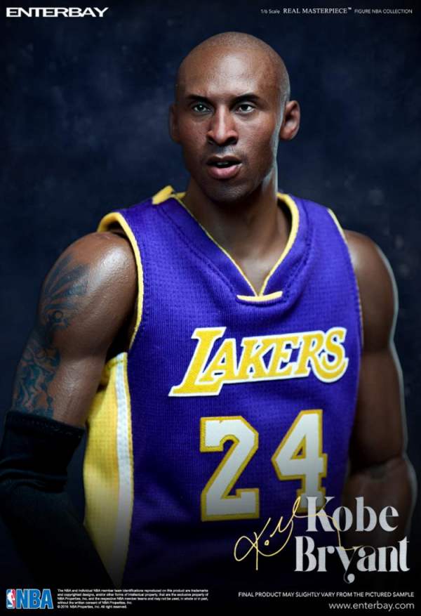 箱無し/経年劣化有 エンターベイ NBAコービー・ブライアント enterbay