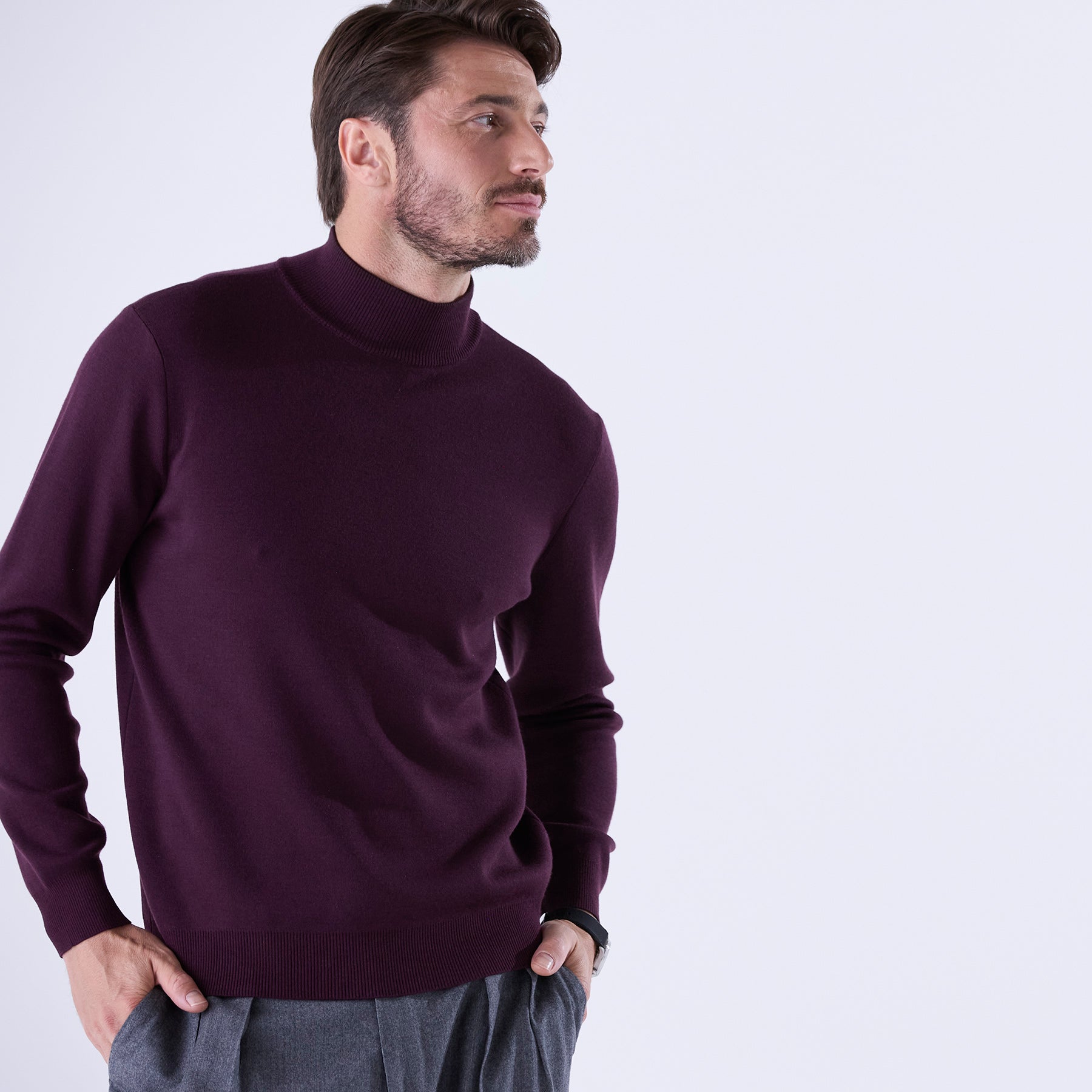 NEW COLOR｜lusso：ハイネックプルオーバー（＃0721） – トレンタセッ