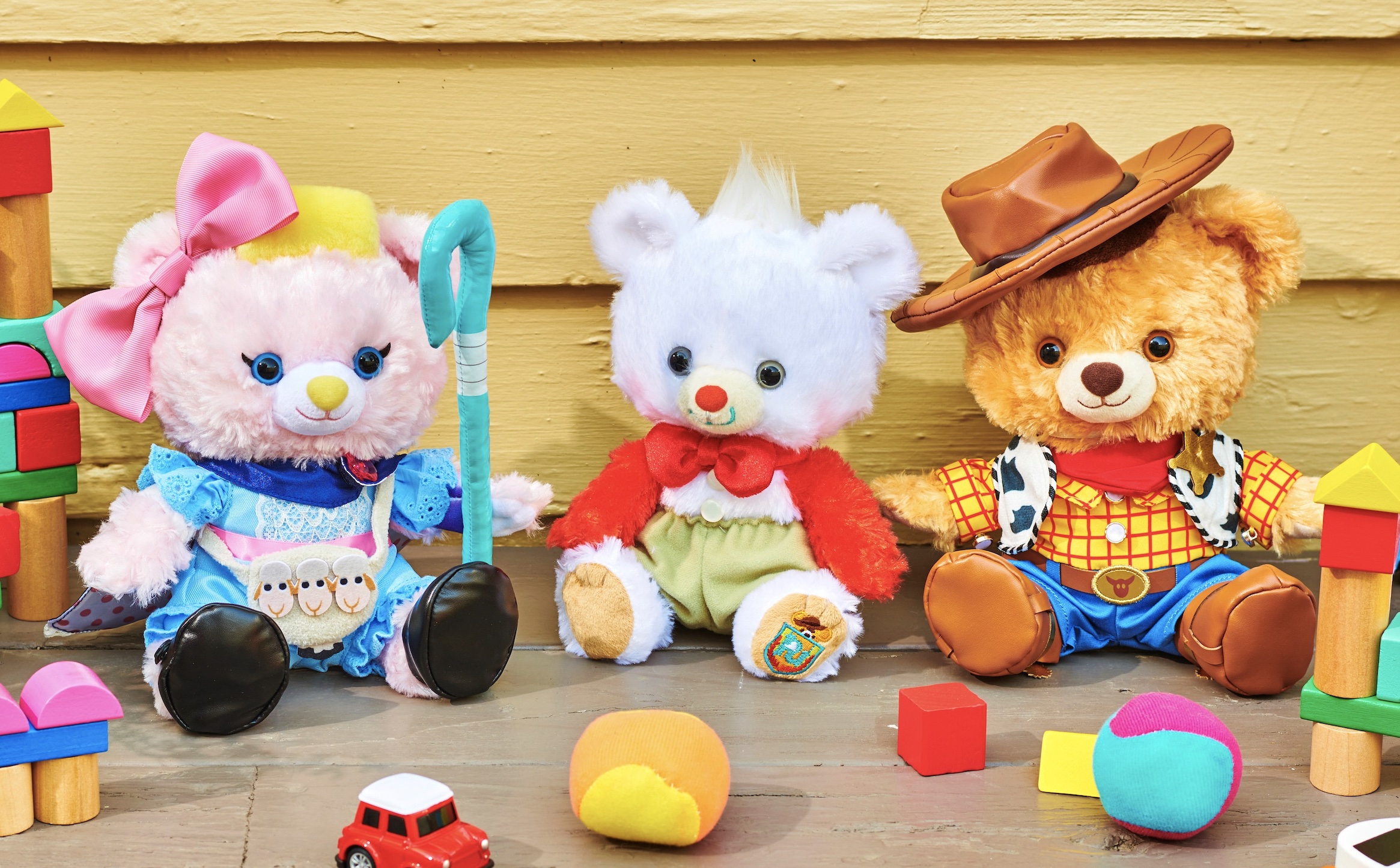 ウッディが熊のぬいぐるみに。ディズニーストア、「トイ・ストーリー