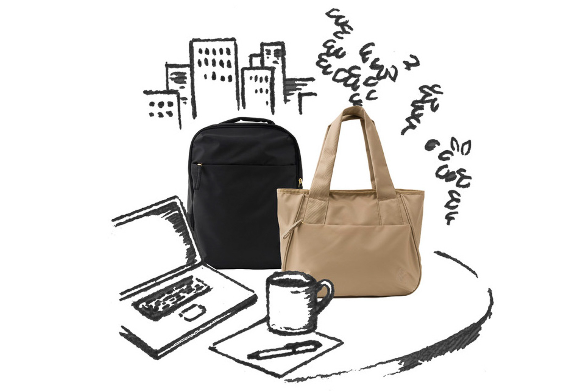 アフタヌーンティーとエース、ノートPC向け多機能バッグを共同開発。2