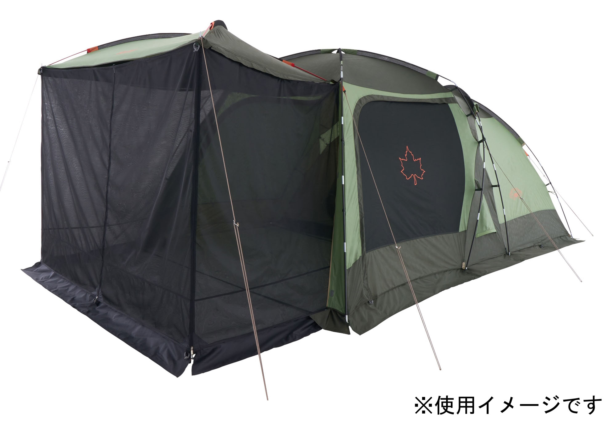 大人気ロゴス2ルームテント&虫除けメッシュ付き 大人気ロゴス2ルーム
