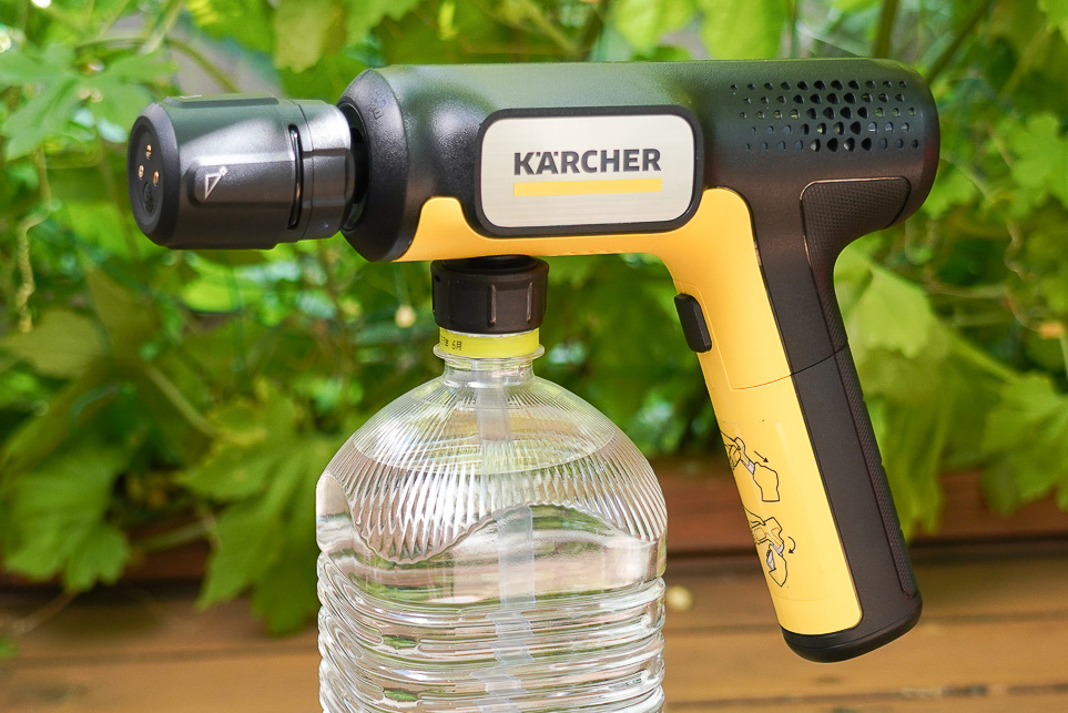 ケルヒャーのモバイル高圧洗浄機「ハンディエア」がAmazonで販売開始