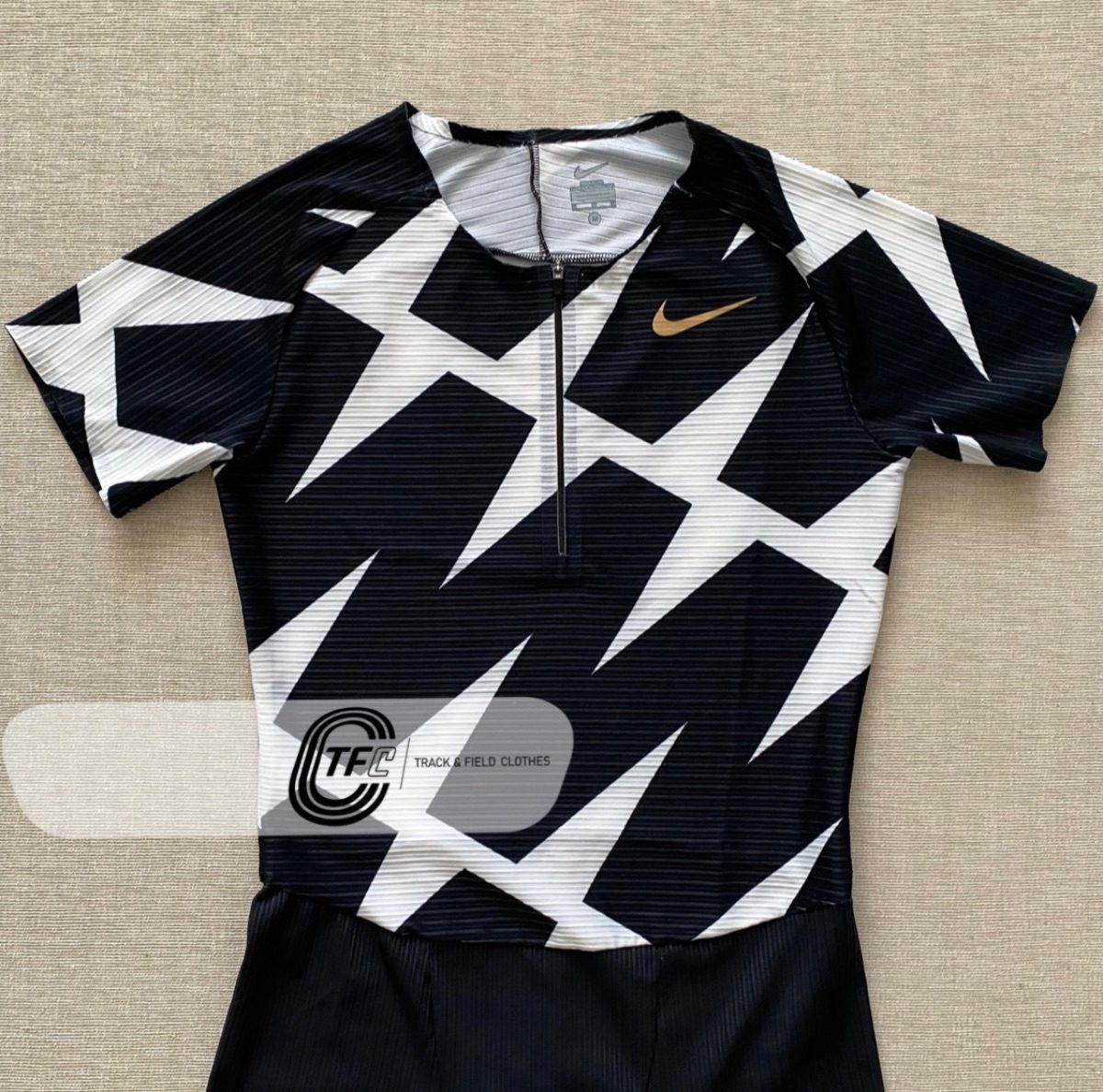 Nike 2020/2021 Pro Elite Team Sleeves Speedsuit - GOLD MEDALLIST