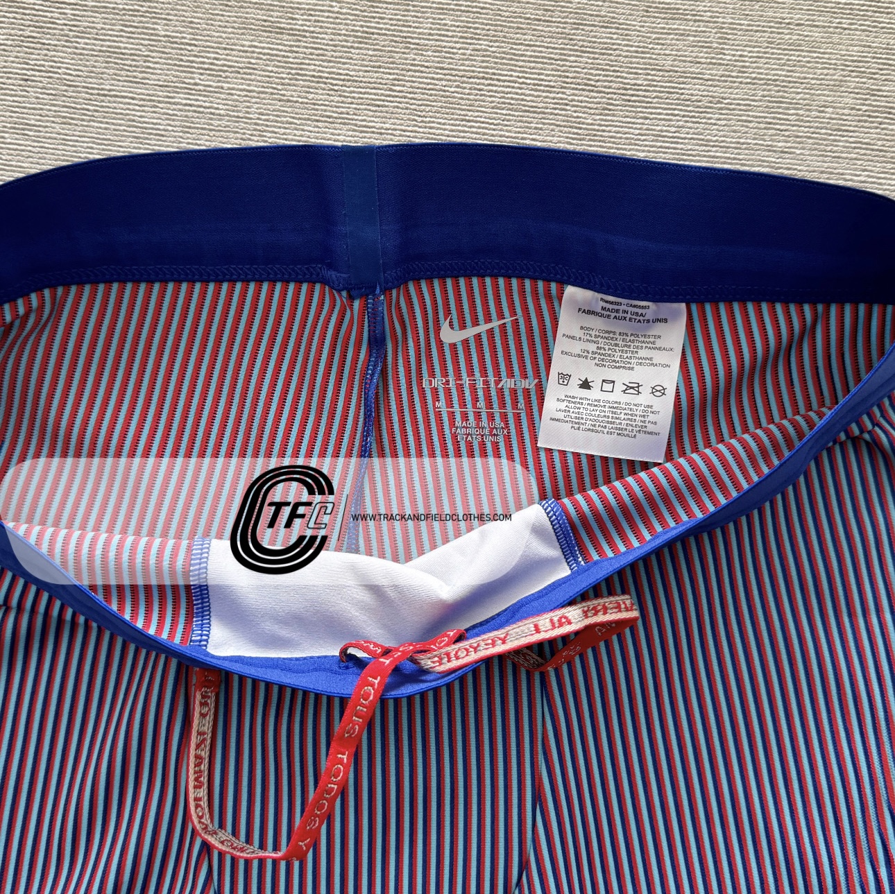 Nike 2025 USA Team Pro Elite Half Tights | Trackandfieldclothes