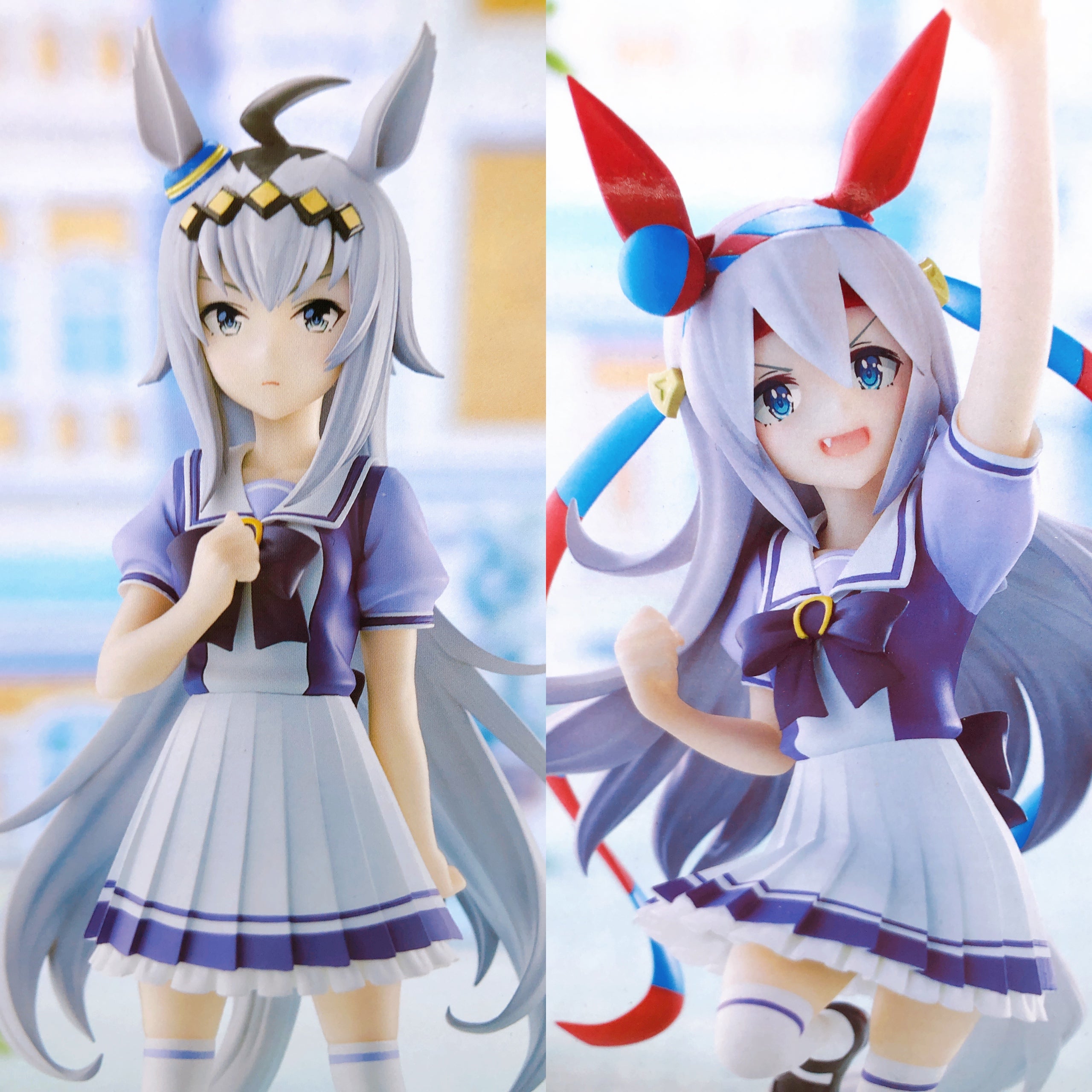 Uma Musume Oguri Cap & Tamamo Cross Figure SET of 2 BANPRESTO Japan AU