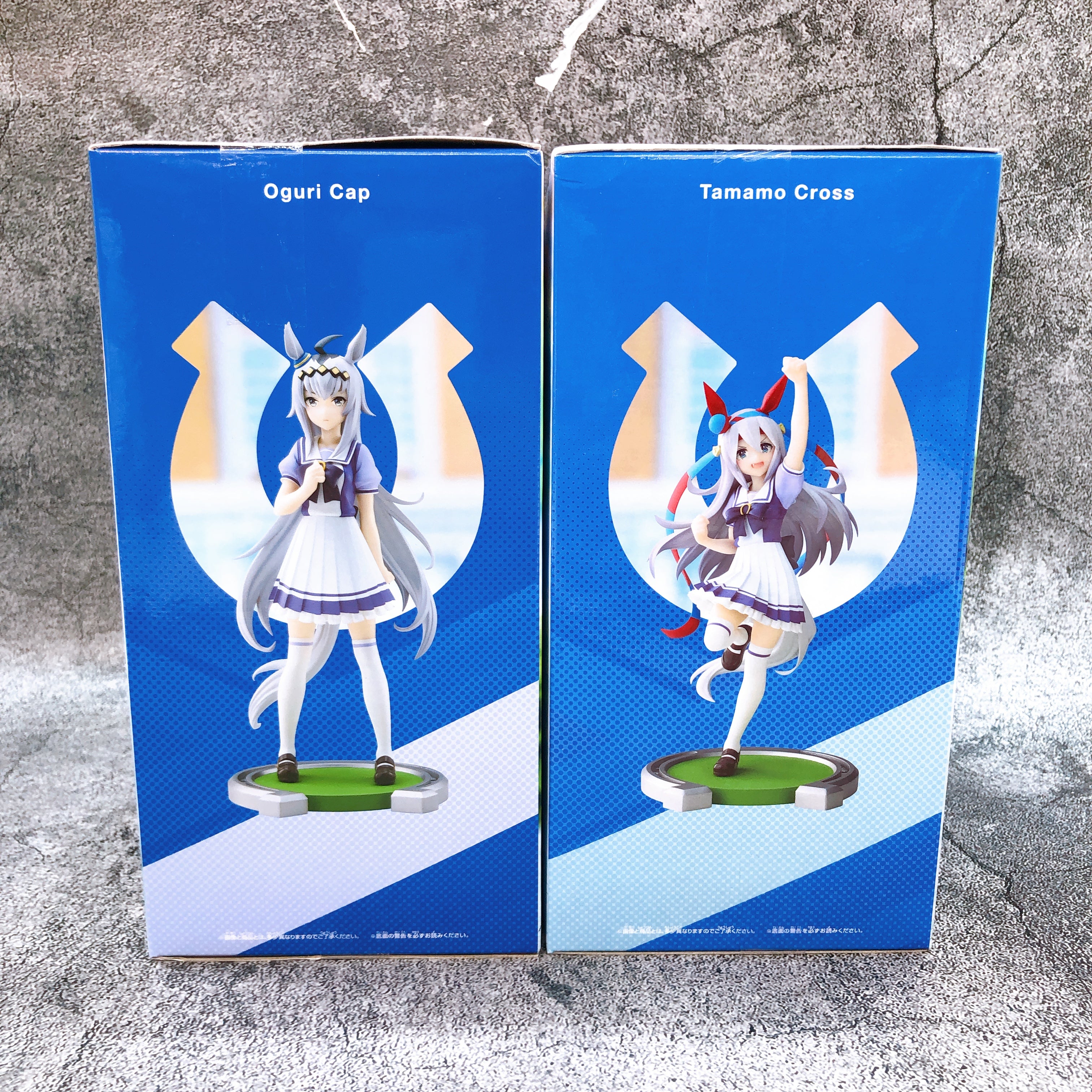 Uma Musume Oguri Cap & Tamamo Cross Figure SET of 2 BANPRESTO Japan AU