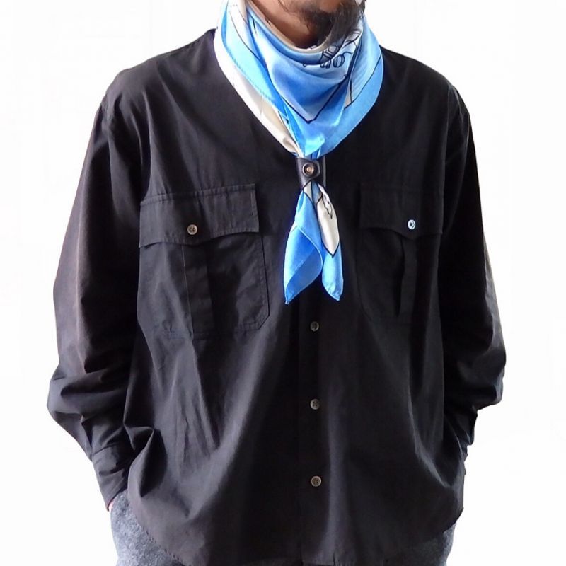 Porter Classic (SILK SCARF) Color：Blue - TRAMPS/トランプス
