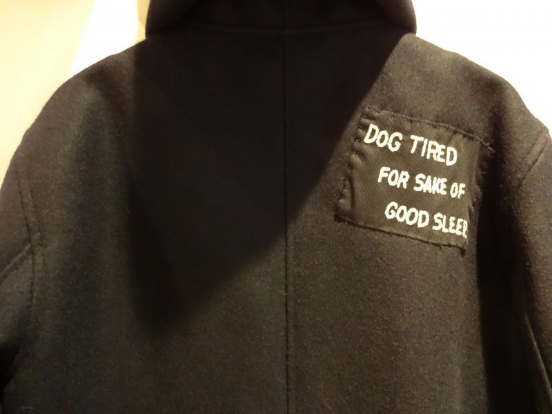 Porter Classic (P.C. HAND WORK MELTON HOOD COAT) NAVY - TRAMPS