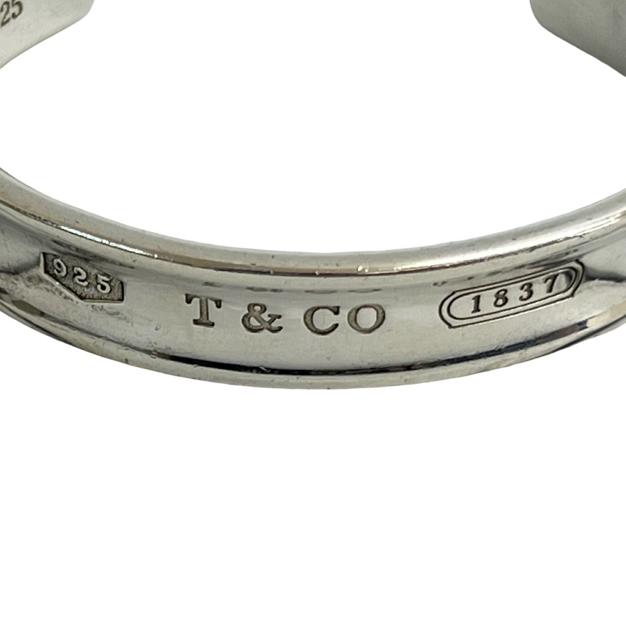 ティファニー シルバー チタン 1837 バングル ブレスレット カフ