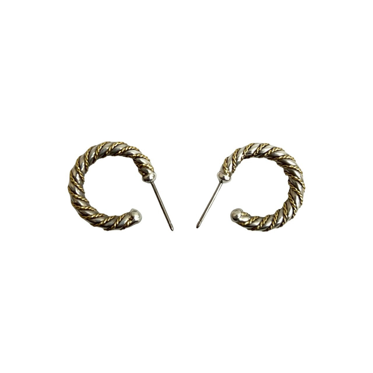 TIFFANY&Co. ティファニー ツイスト コンビ フープ ピアス – Trip