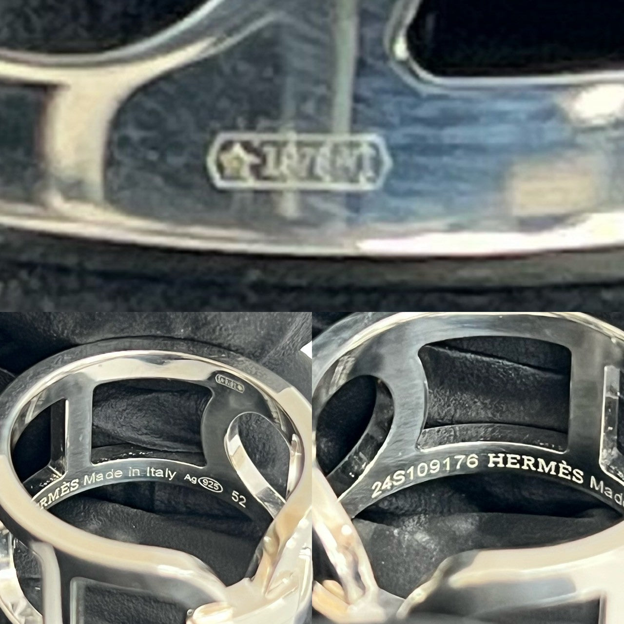 HERMES エルメス エヴァー シェーヌダンクル MM リング・指輪 – Trip