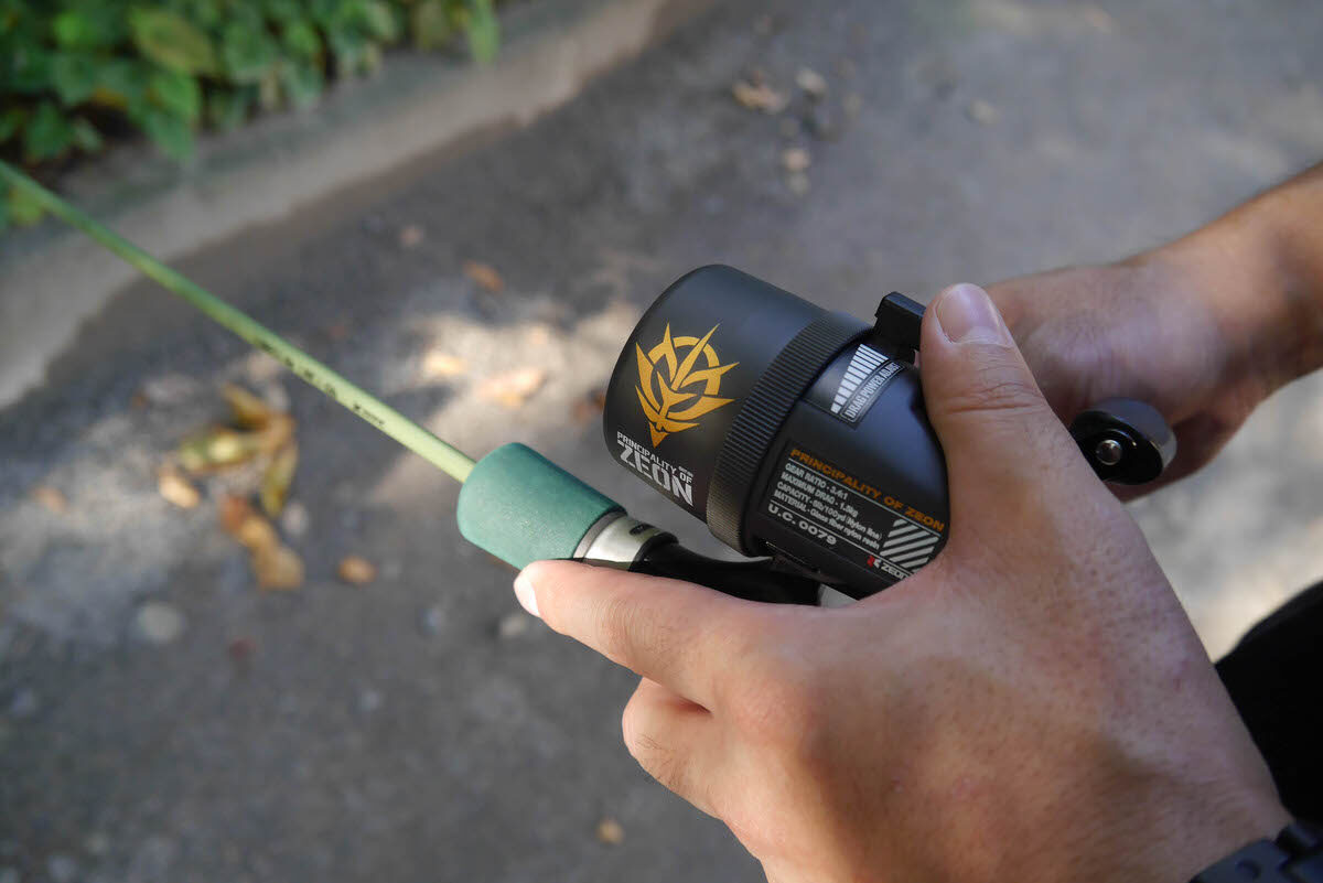 スピンキャストリール 機動戦士ガンダム | 釣り具のTRY-ANGLE
