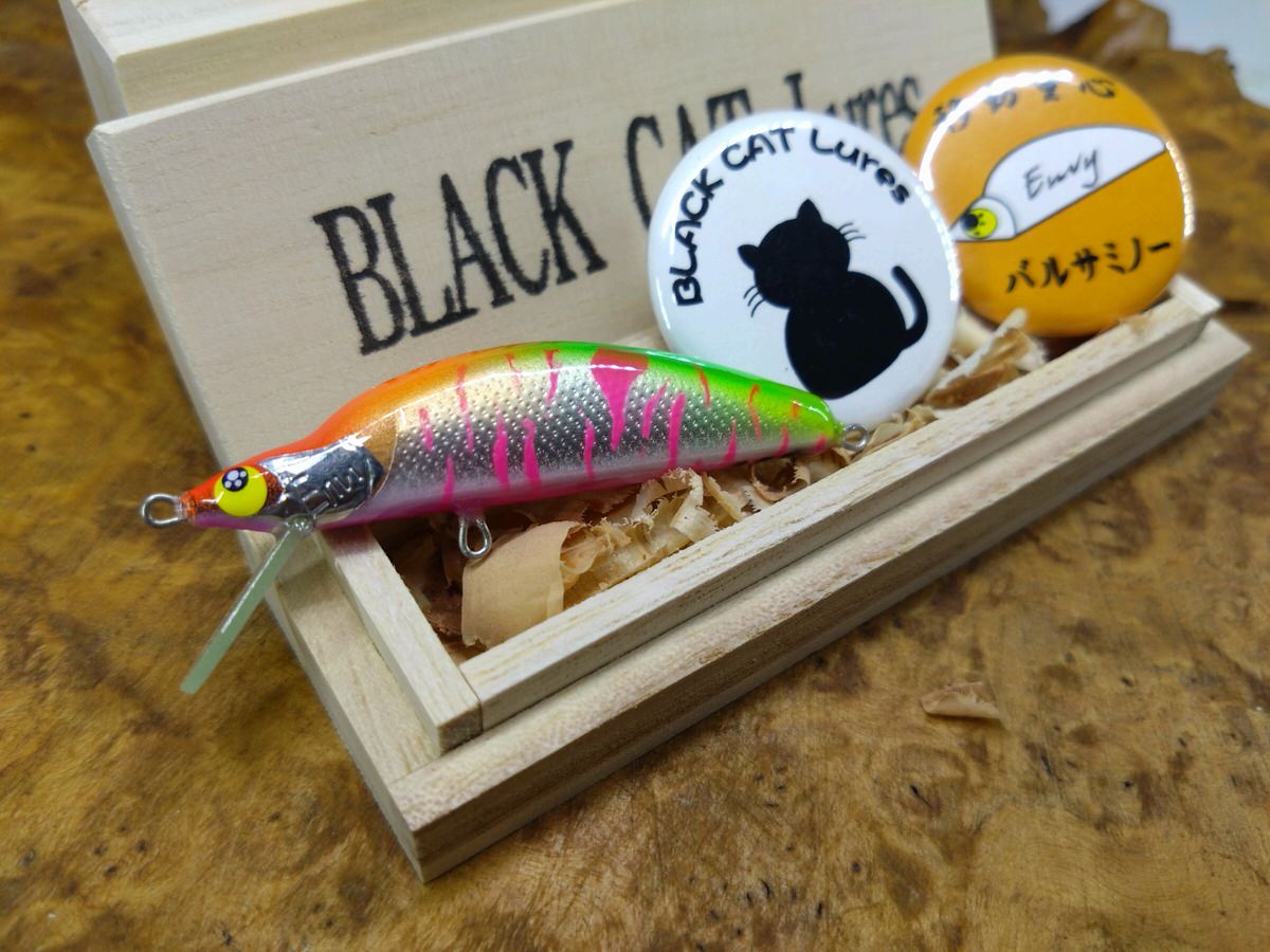 ハンドメイド ミノー 故松本功氏 激レア ルアー ハンドメイド ミノー