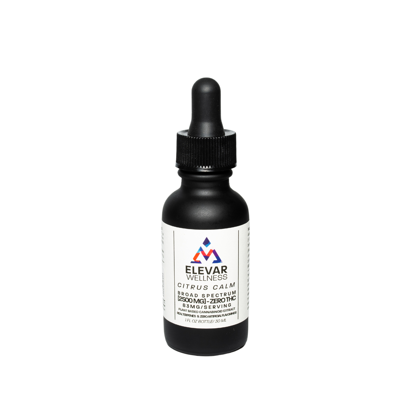 Fenix CBD, Citrus Calm Broad Spectrum CBD Tincture (Zero THC0 in