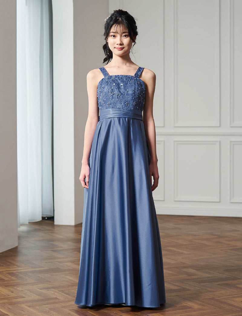 固定・肩紐タイプ【細幅】ジュニアドレス（130〜160cm）｜TWEED GIRL