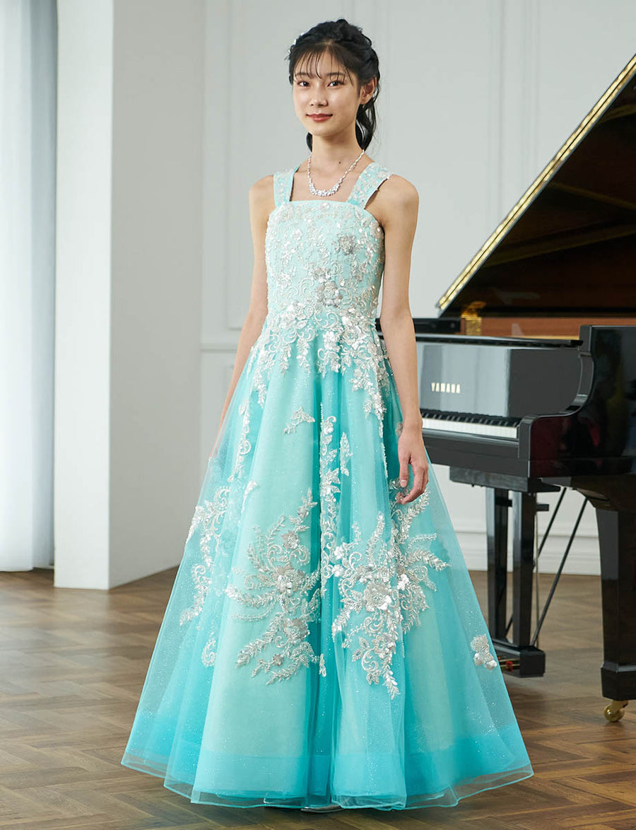 中学生 ピアノ発表会 ドレス・ジュニア 演奏会ドレスにお薦めペール