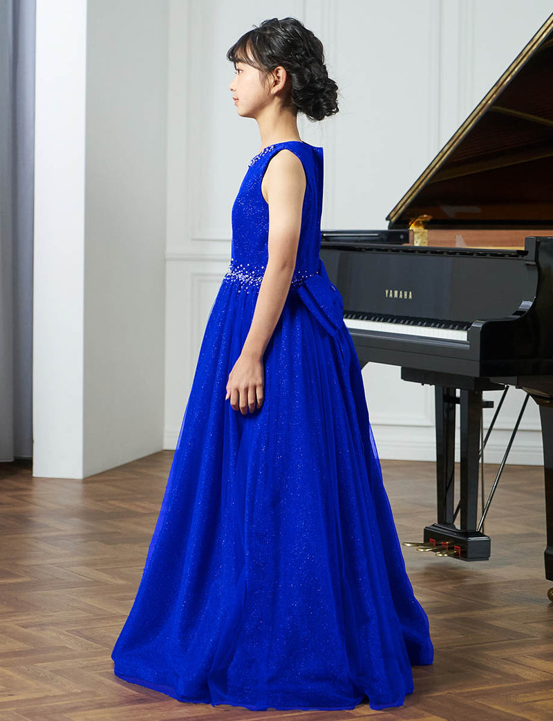 小中学生 コンクールドレス・発表会ドレスにお薦めロイヤルブルー