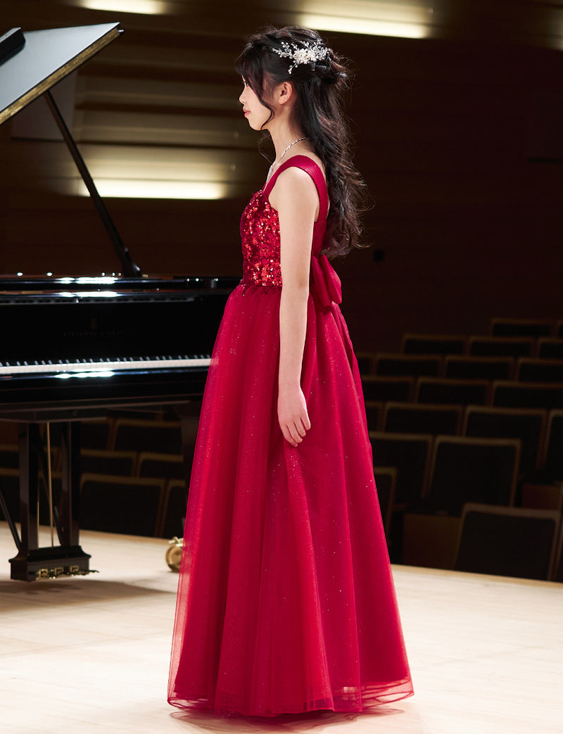 コンクール・ピアノドレス 演奏会ドレス 発表会 ステージドレス
