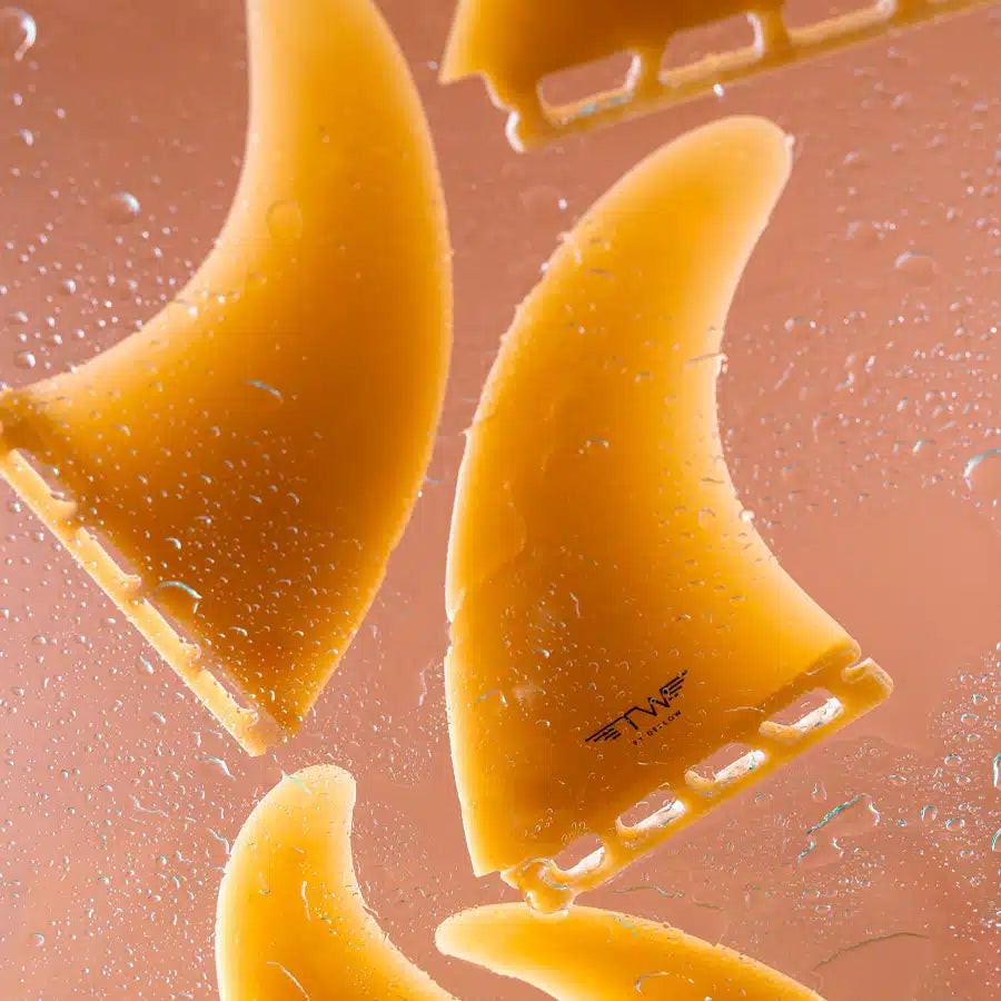 TW 5 FIN SET Tyler Warren x Deflow 5fin サーブボードフィン