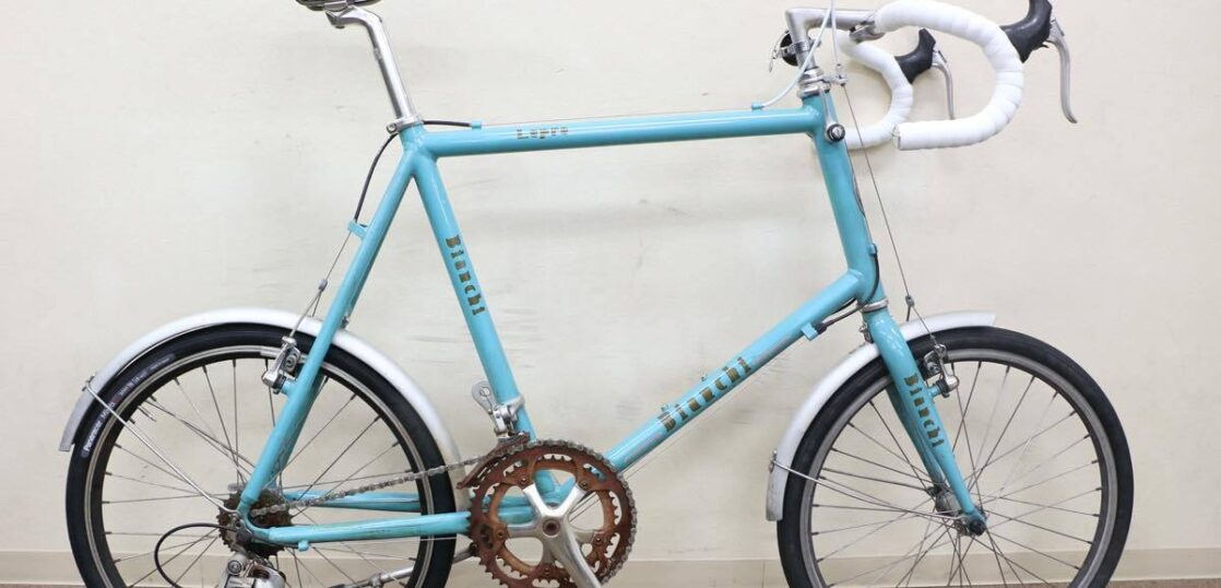 引取り限定】 Bianchi ビアンキ ミニベロ8 Lepre 引取り限定】 Bianchi