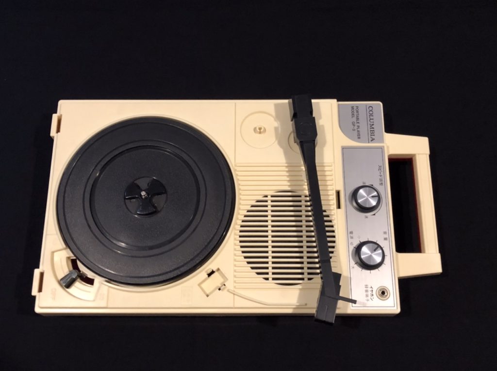 COLUMBIA GP 22 ポータブル レコードカセットプレーヤー 【公式通販】