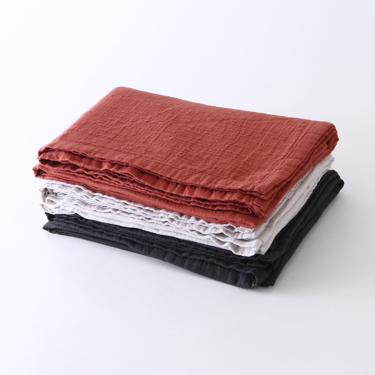 マシュマロワッフルガーゼライトカラースロー 約100×140cm（3013AY44