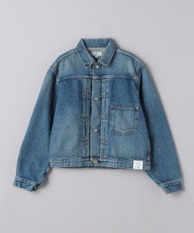 HYKE＞TYPE1 ユーズドウォッシュ デニムジャケット