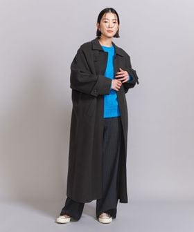 リバー ステンカラー ロングコート