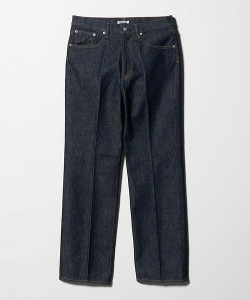 AURALEE＞HARD TWIST DENIM WIDE PANTS/ハード ツイスト デニム ワイド