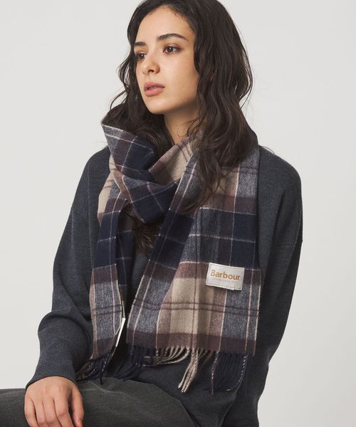 国内EXCLUSIVE】＜Barbour＞タータンチェック マフラー