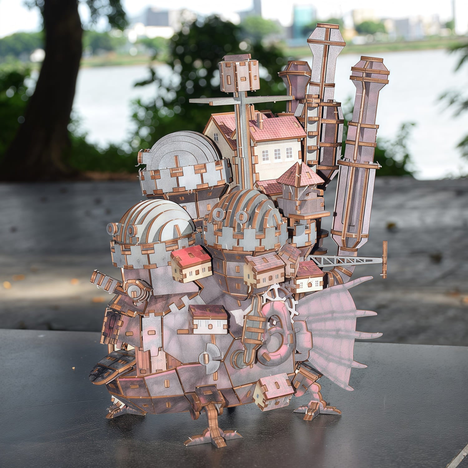 Hal's Moving Castle 3D Wooden Puzzle – Ugeargeek
