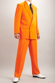 桐山さんスーツ｜オレンジ色のスーツ | カラースーツ ダブル オレンジ