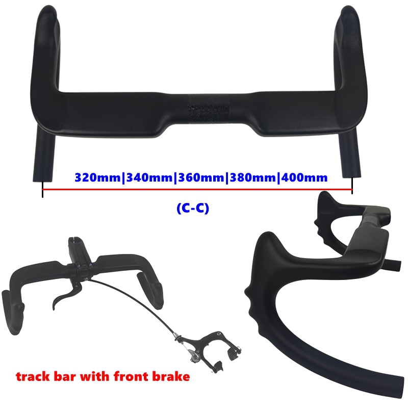 BIKEDOC HB27 Sprint Bunchba Aero Track Handlebar 320MM Carbon