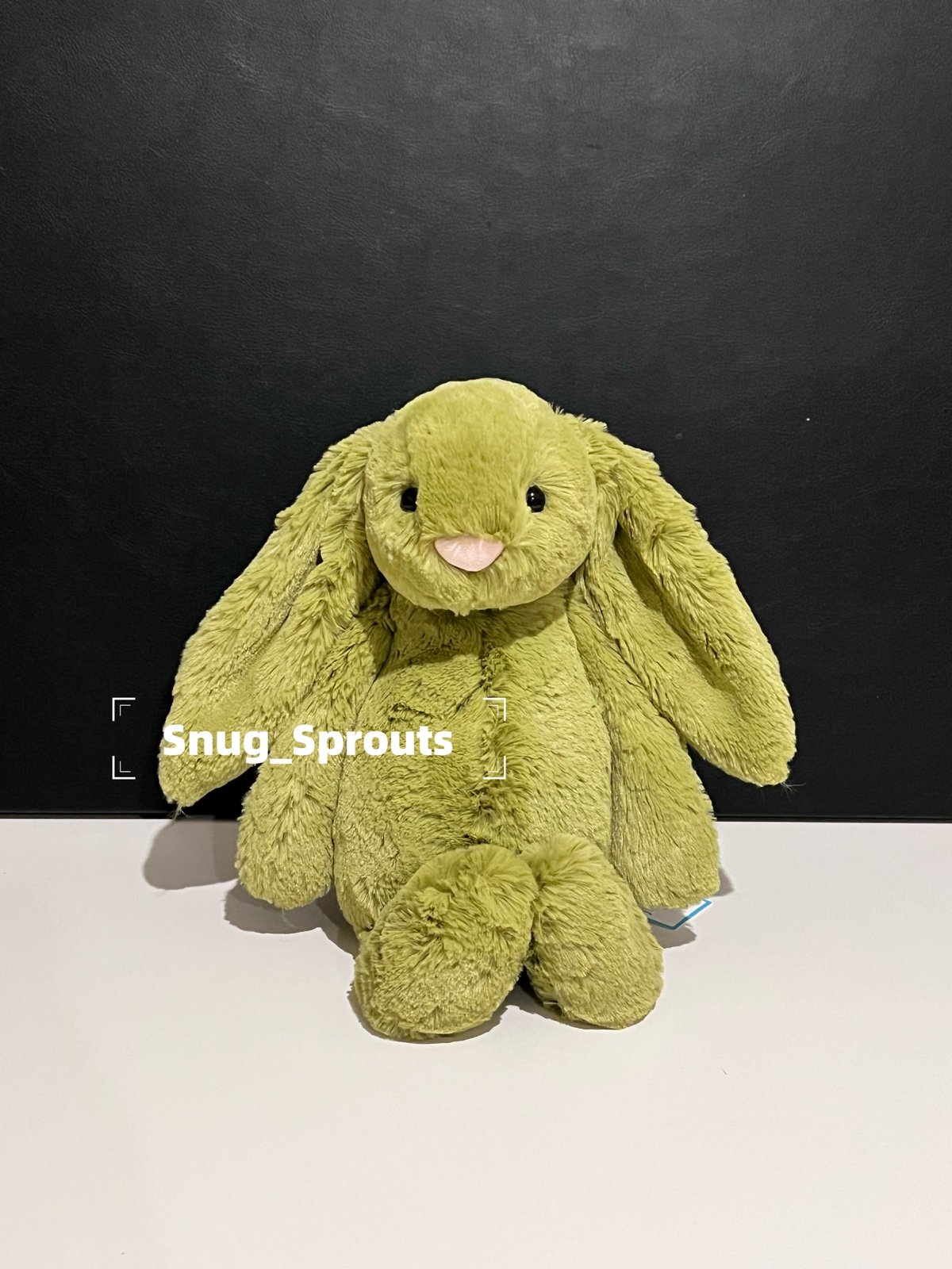 Medium Bashful Moss Bunny 緑うさぎ Jellycat - Bashful Moss Bunny
