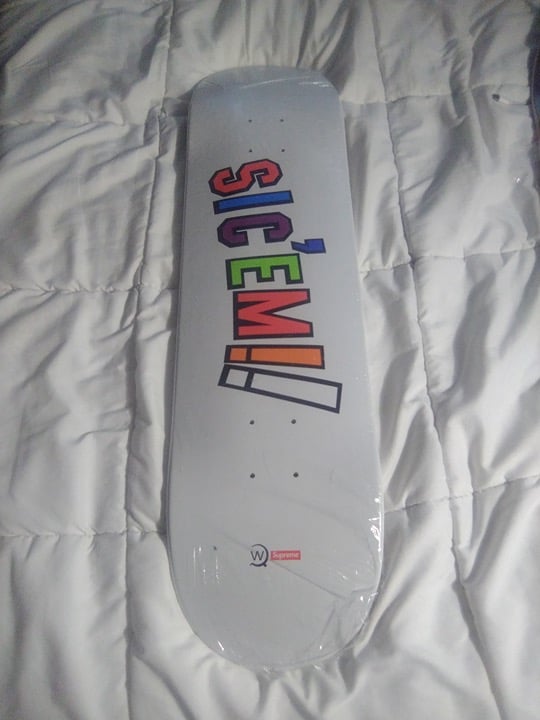 Supreme WTAPS Sic'em! Skateboard Deck