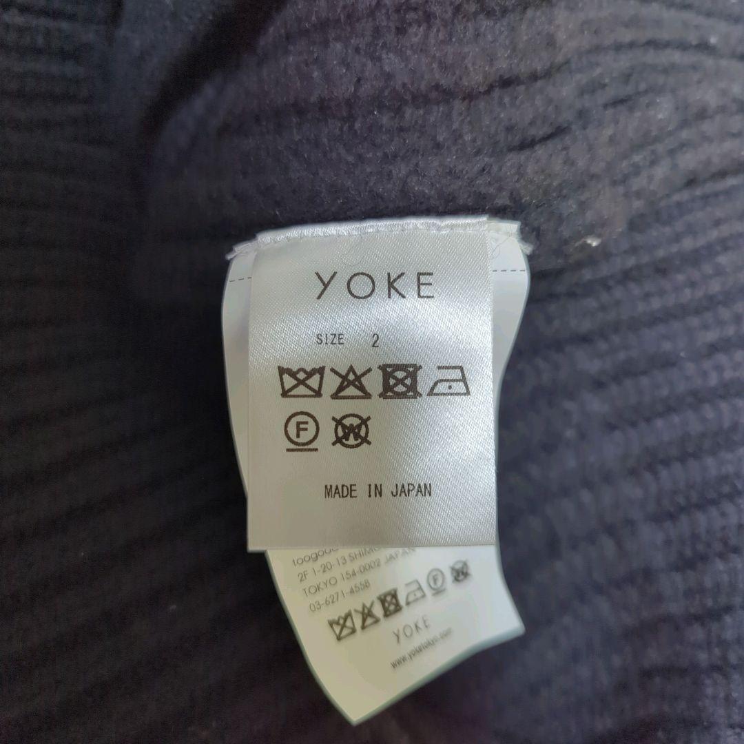 YOKE 2025 Double Breasted Knit Blouson