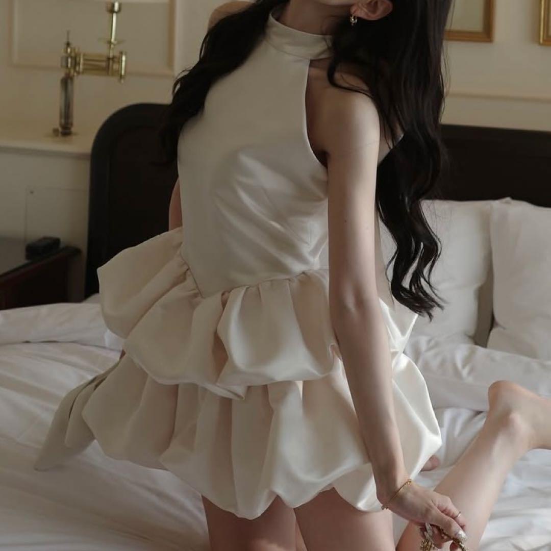 THE TOE Etoile Balloon Dress S