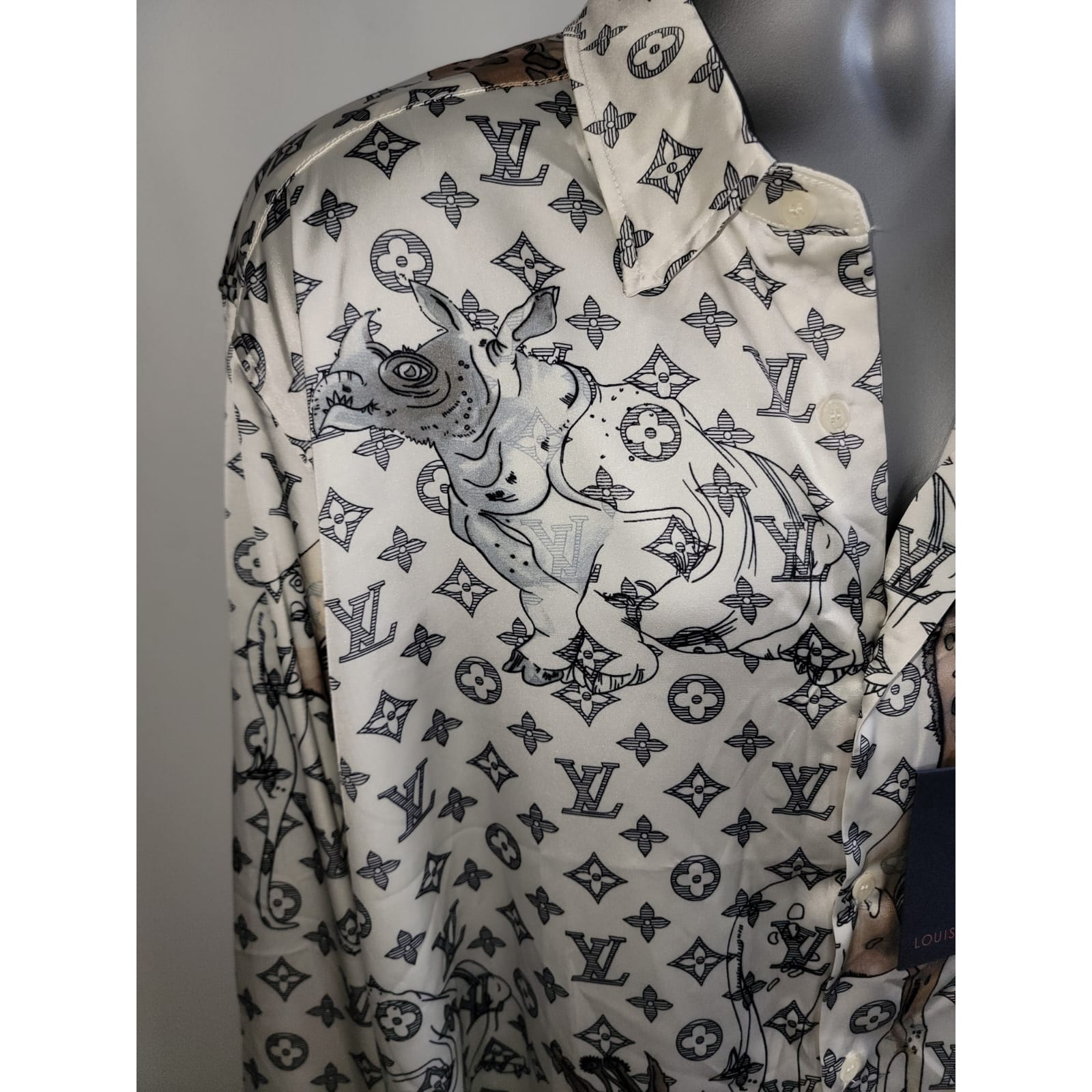 Louis Vuitton Chapman Brothers Monogram Silk | Mercari