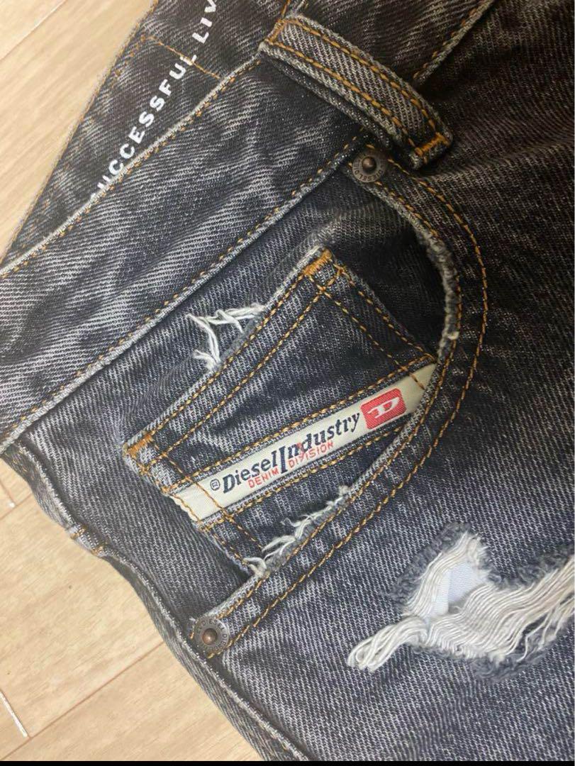 DIESEL D-Rise W28 L30 Wide Denim 007f6 Baggy